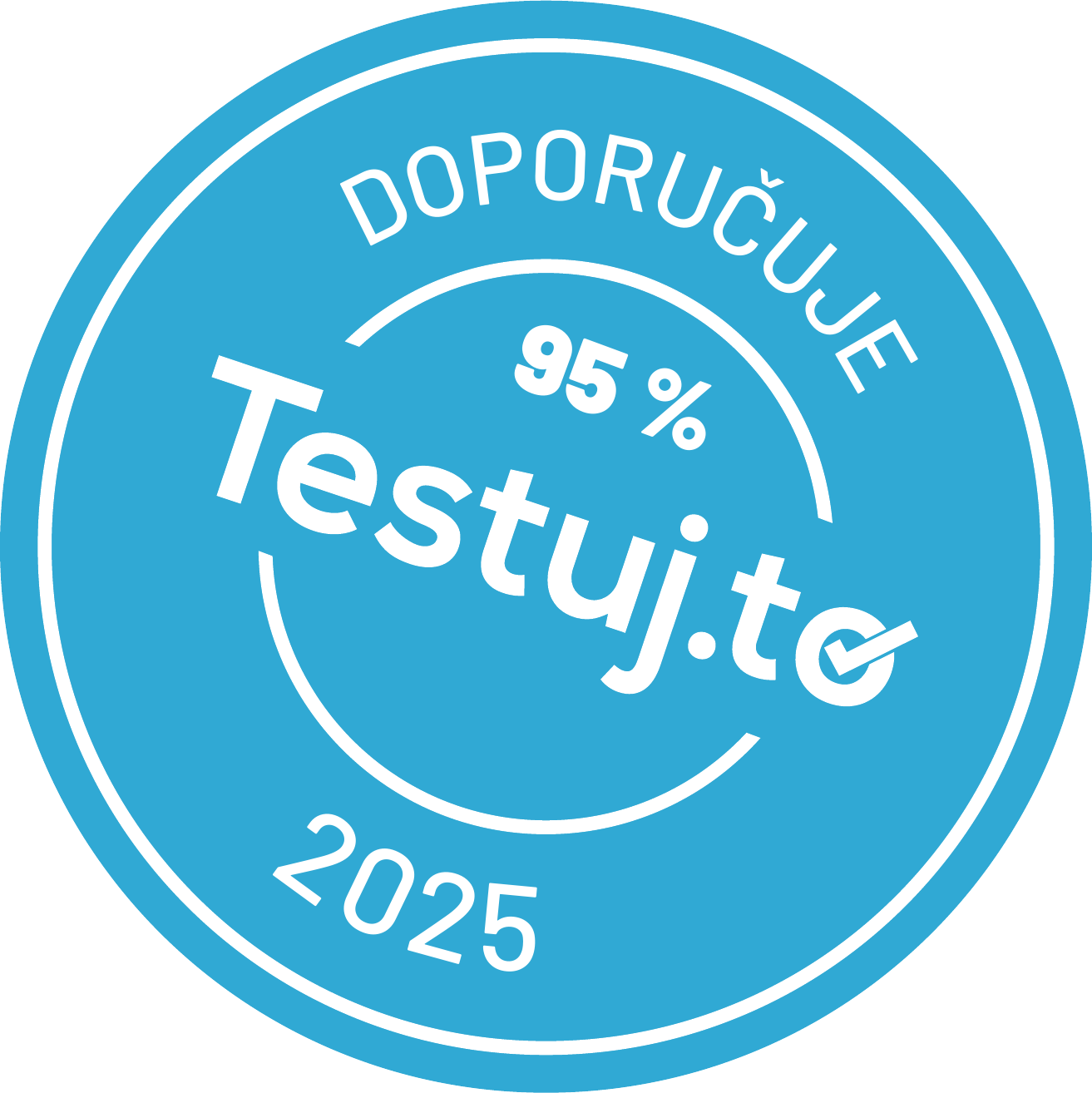 Razítko Testuj.to – Doporučuje 2025