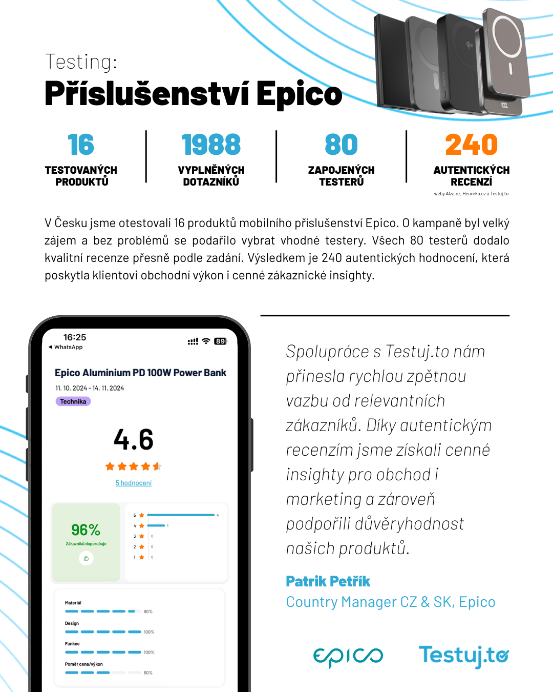 Příslušenství Epico