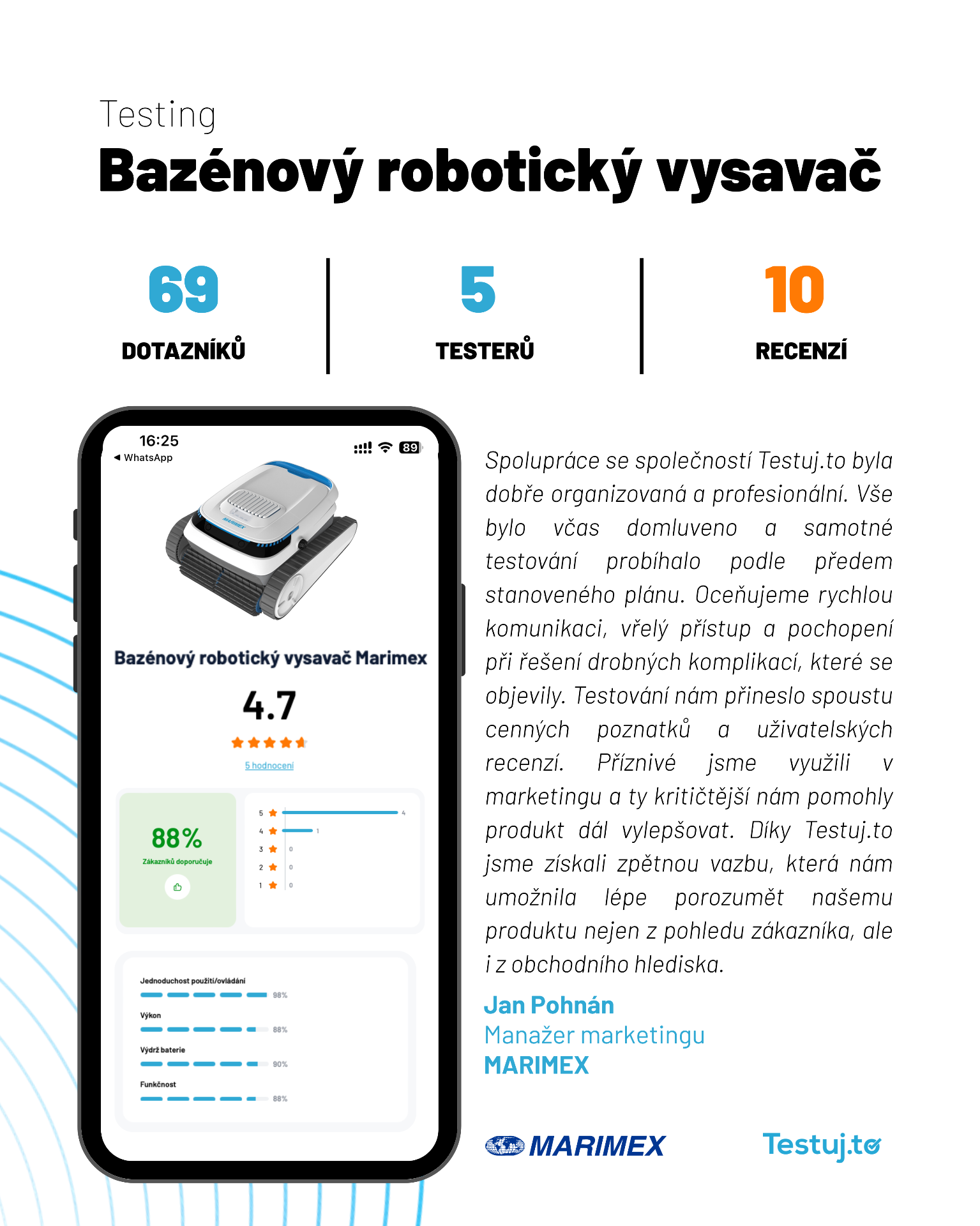 Bazénový vysavač MARIMEX